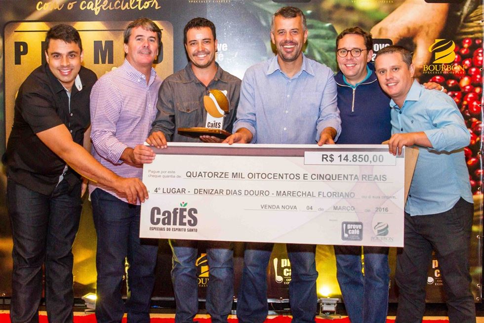 4º lugar – Denizar Dias Douro – Marechal Floriano - R$1.650 por saca