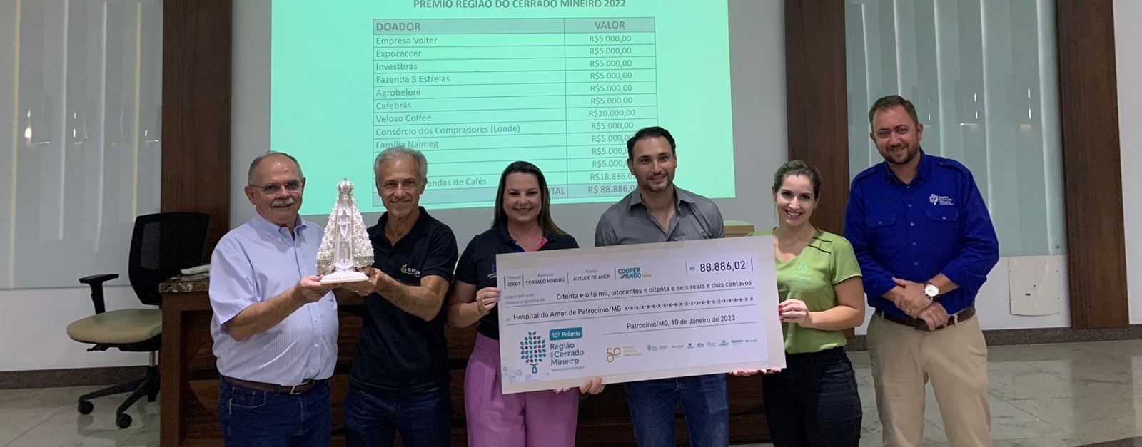 Cafeicultores e empresários se unem em prol do Hospital do Câncer de Patrocínio