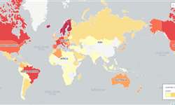 Mapa mostra os países que mais consomem café no mundo