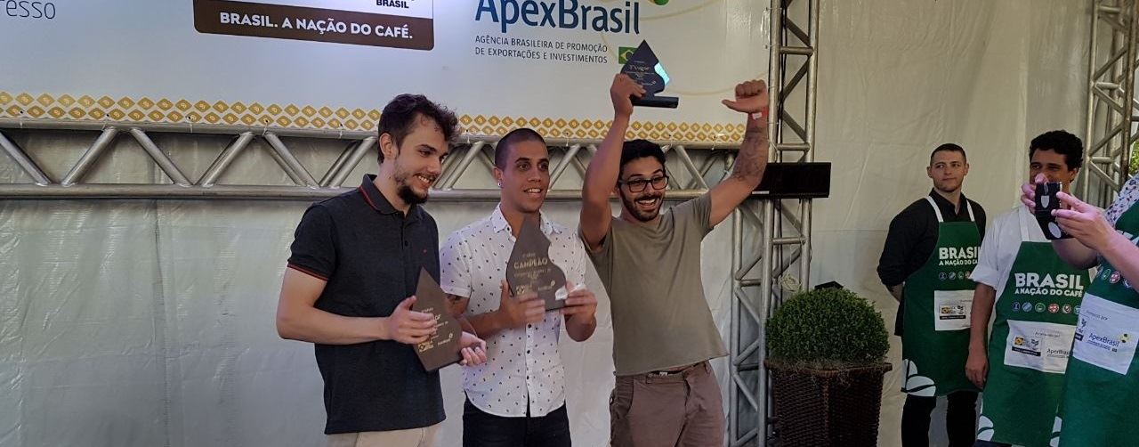 Thiago Sabino: bicampeão brasileiro de barista