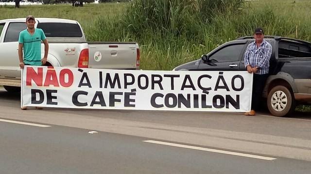 Primeiro protesto de produtores em Rondônia // Foto: Divulgação