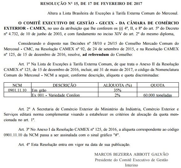 Diário Oficial da União: Reprodução